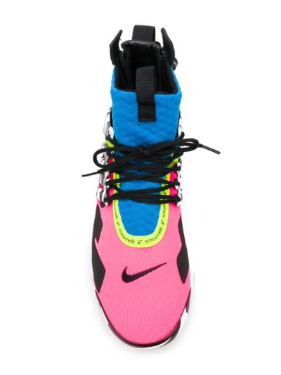 Shop Nike Acronym X  Presto Mid Sneakers In Pink