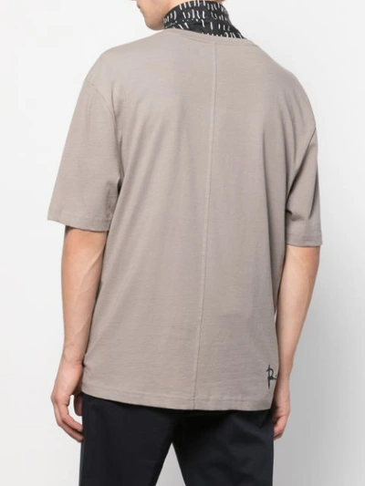 Shop Rochambeau Graphic T-shirt - Grey