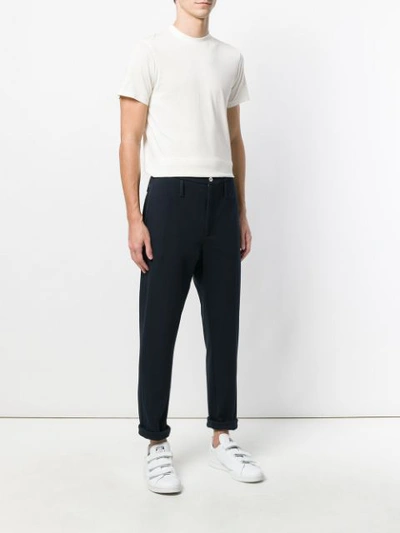 Shop Hope Slim Fit Tailored Trousers - Black