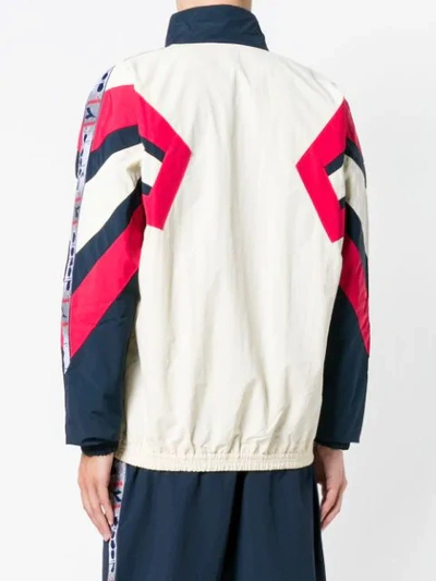 Shop Diadora Colour Block Track Jacket In White