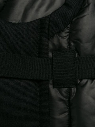 Shop Ambush Tie-front Padded Gilet In Black