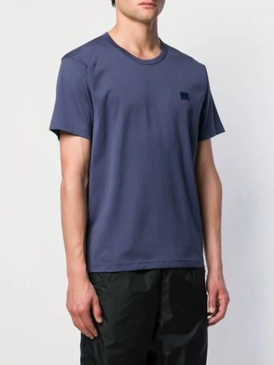 ACNE STUDIOS SHORT SLEEVED T-SHIRT - 蓝色