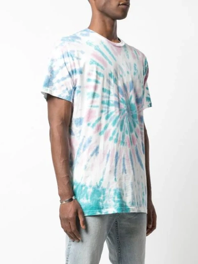 Shop Phanes Tie Dye Effect T-shirt In Pink