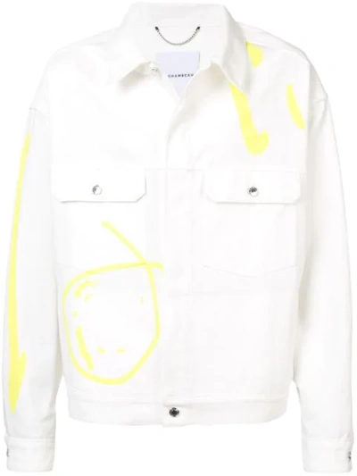 Shop Rochambeau Short Jacket - White
