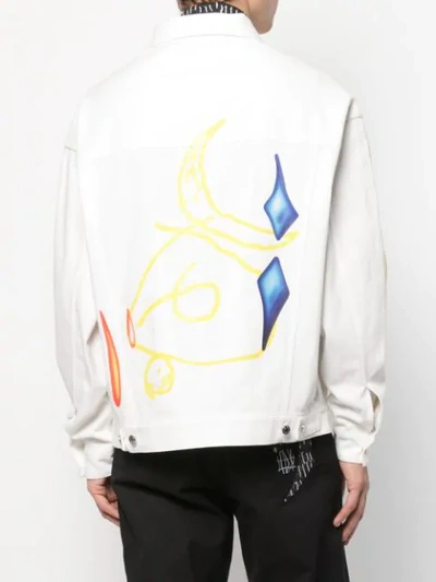 Shop Rochambeau Short Jacket - White