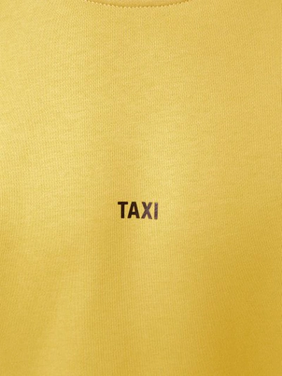 Shop Helmut Lang Taxi Sweatshirt - Yellow