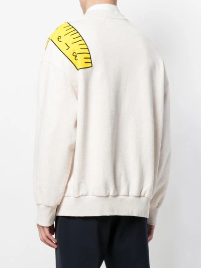 Shop Henrik Vibskov Shoulder Tape Sweatshirt - Neutrals