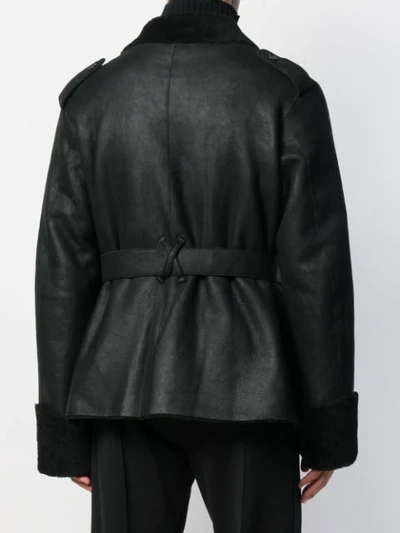 Shop Ann Demeulemeester Eugenie Jacket In Black