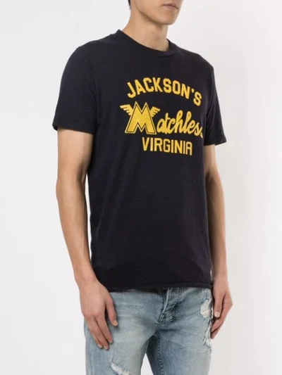 Shop Velva Sheen Jackson's T-shirt In Blue