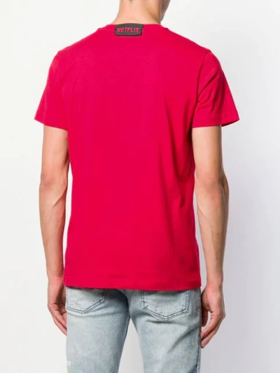 Shop Diesel X La Casa De Papel Lisboa Printed T-shirt In Red