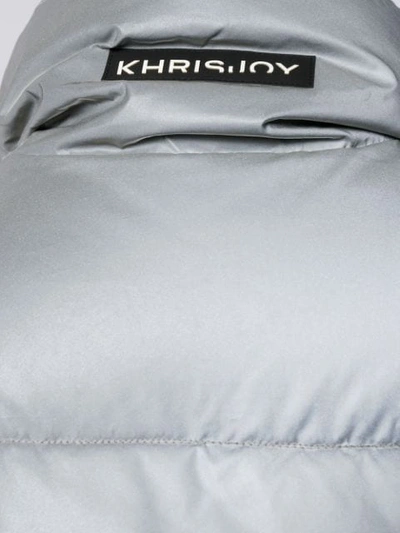Khrisjoy Loose-fit Padded Coat In Grey