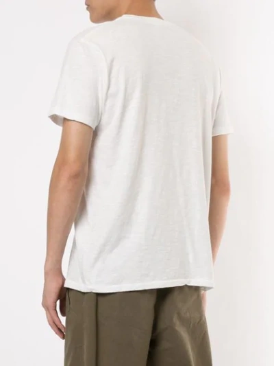 Shop Velva Sheen Jackson's T-shirt In White