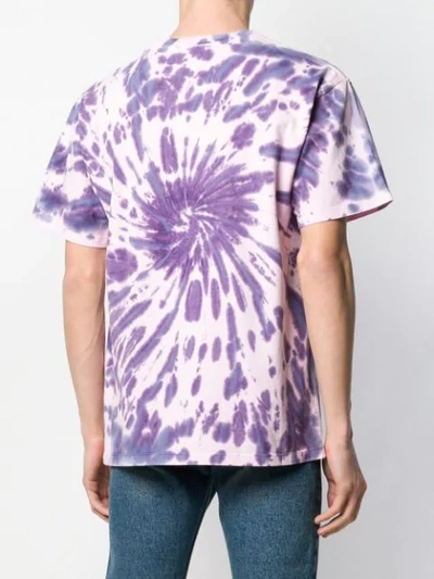 ARIES LOGO TIE DYE T-SHIRT - 白色