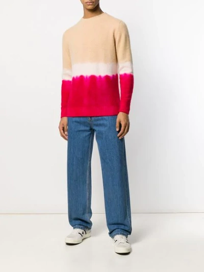 CASHMERE TIE-DYE JUMPER