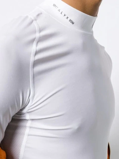 Shop Alyx Nike Pro Turtleneck Top In White