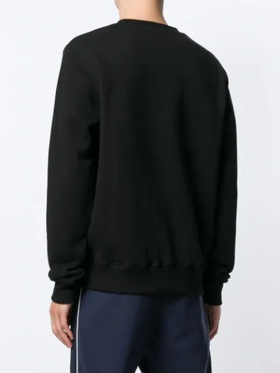 Shop Ih Nom Uh Nit Print Sweatshirt In Black