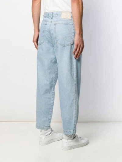 Shop Société Anonyme Tapered Jeans In Blue