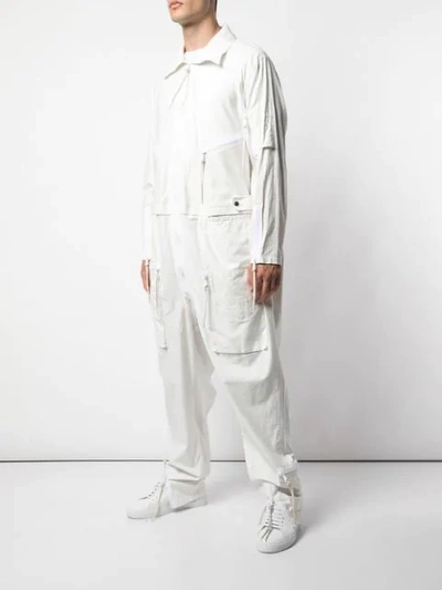 Shop Vivienne Westwood Jcarus Jumpsuit In 9101 White