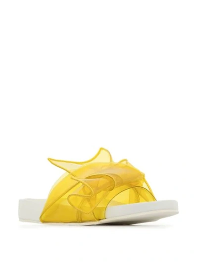 Shop N°21 Bow Open-toe Sandals In White