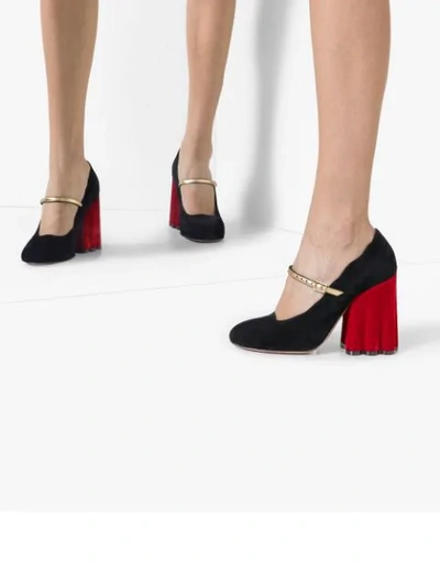 Shop Marni Mary Jane Pumps In Black