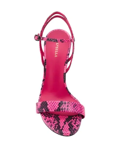 Shop Le Silla Gwen Sandals In Pink
