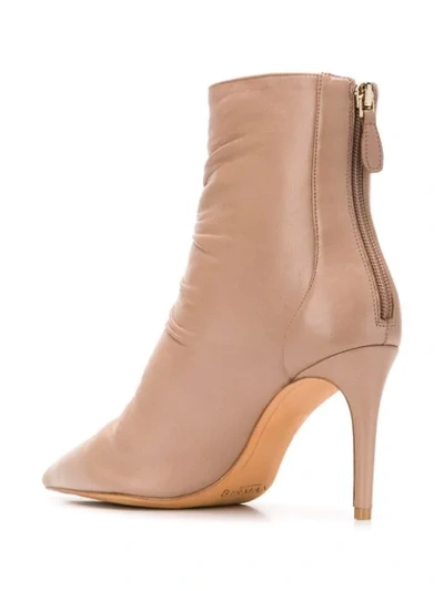 Shop Alexandre Birman Susanna 85 Boots In Neutrals