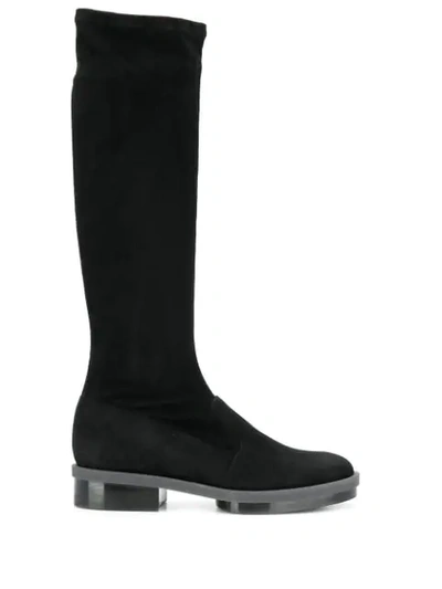 CLERGERIE ROAD KNEE-LENGTH BOOTS - 黑色