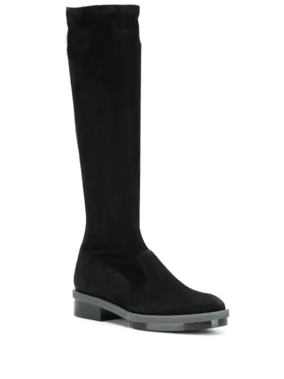 CLERGERIE ROAD KNEE-LENGTH BOOTS - 黑色