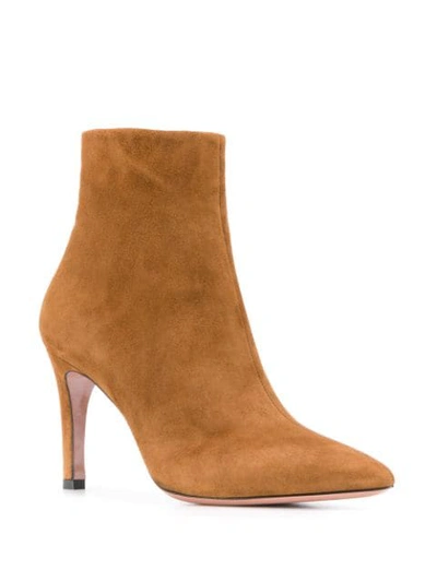Shop P.a.r.o.s.h High Heel Boots In Brown