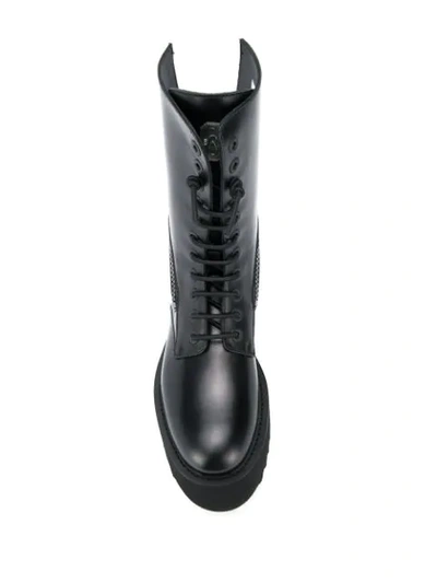 Shop Bruno Bordese Amphibian Boots In Black