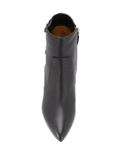 Shop Valentino Rockstud 65mm Boots In Black