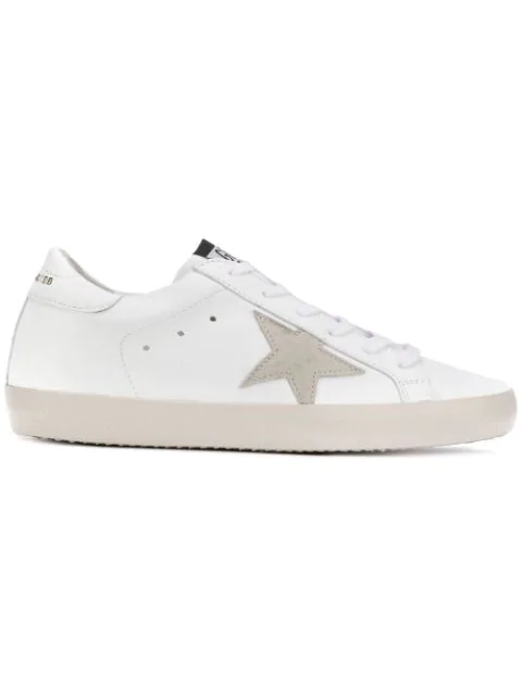 all white golden goose sneakers