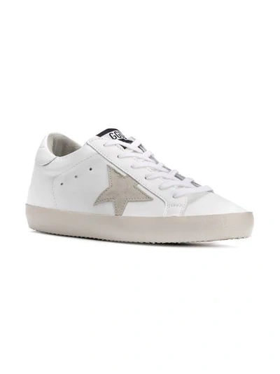 Golden Goose Superstar G68 Leather Trainers In White ModeSens