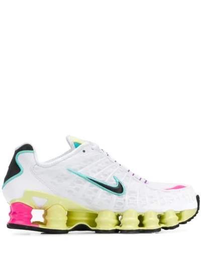 Shop Nike Shox Lace-up Sneakers In White