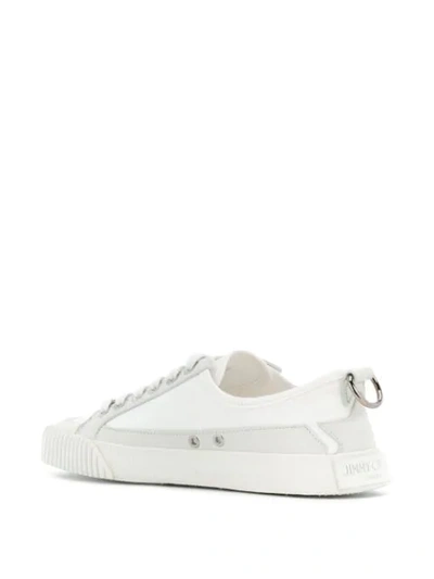 Shop Jimmy Choo Impala Sneakers In White
