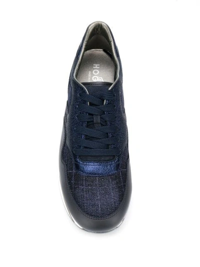 Shop Hogan H222 Sneakers In Blue
