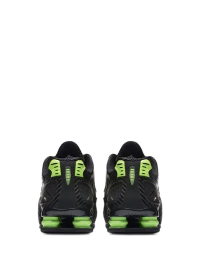 Shop Nike Shox Enigma Low-top Sneakers In Black