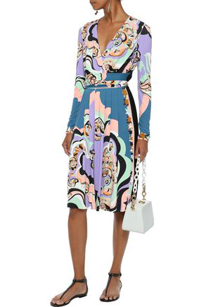 emilio pucci wrap dress