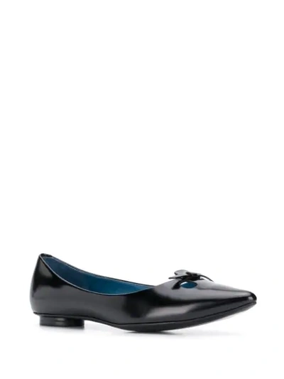 Shop Marc Jacobs The Mouse Ballerina Shoes In Black