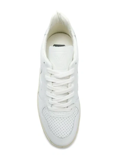 V-10 perforated sneakers