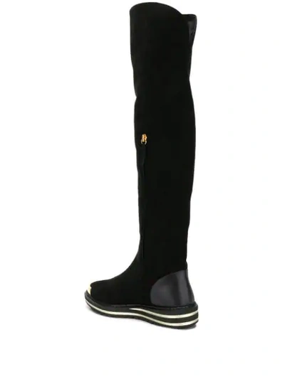 Shop Giuseppe Zanotti Adriel High Boots In Black