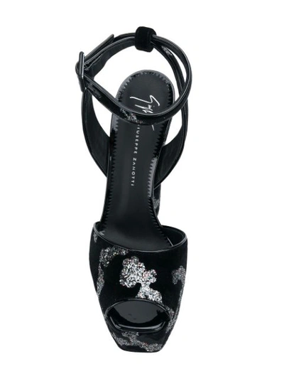 Shop Giuseppe Zanotti Betty Sandals In Black