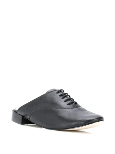 Shop Repetto Lewis Mules In Black