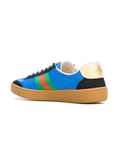 Shop Gucci G74 Sneakers In Blue