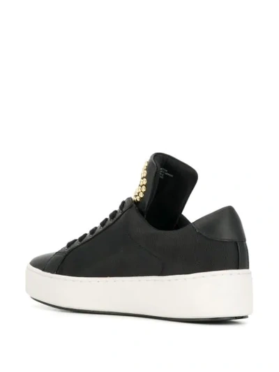 Shop Michael Michael Kors Mindy Sneakers In Black