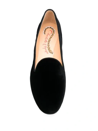 Shop Charlotte Olympia Spider Ballerina Shoes In Black