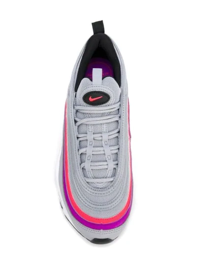 Shop Nike Contrast Panel Sneakers In Grey