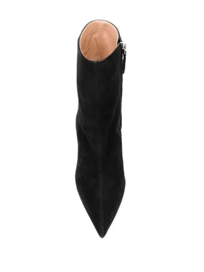 Shop Giuseppe Zanotti Kristen Wedge Boots In Black
