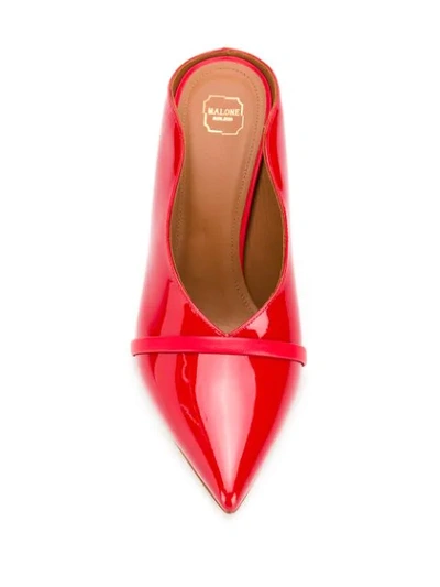 Shop Malone Souliers Constance Pumps In Red