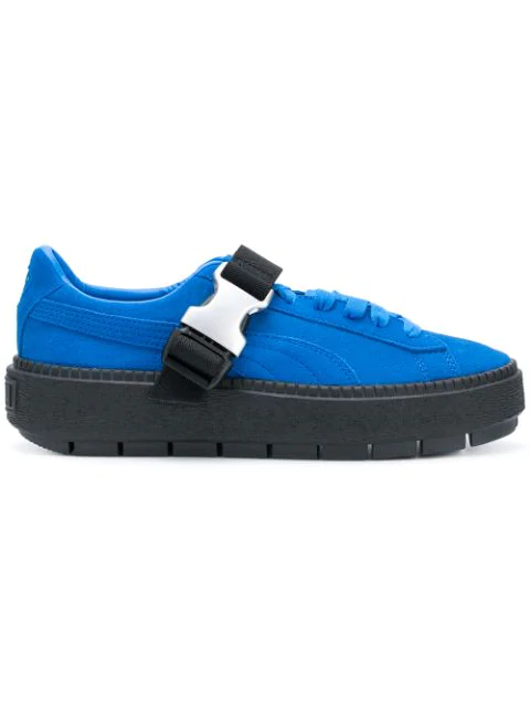 puma platform trace buckle